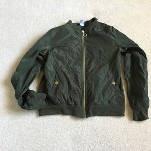 girls BEAUTY windbreaker zip up jacket